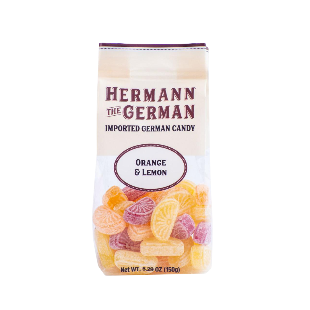 Hermann The German Orange and Lemon Candy