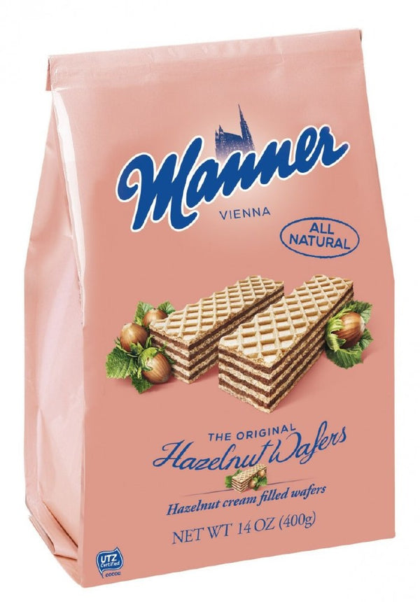 Manner Hazelnut Creme Wafers Bag
