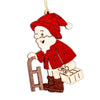 Layered Santa Claus Ornament by Kuhnert GmbH
