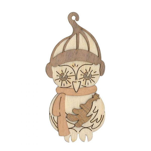 Winter Owl Ornament by Kuhnert GmbH