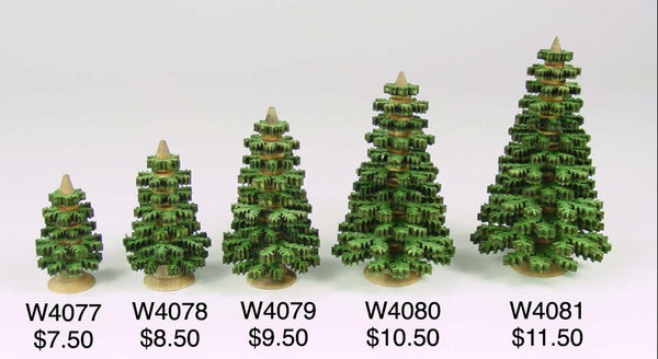 Green Tree, 7cm by Kunstgewerbe Lenk und Sohn no trunk