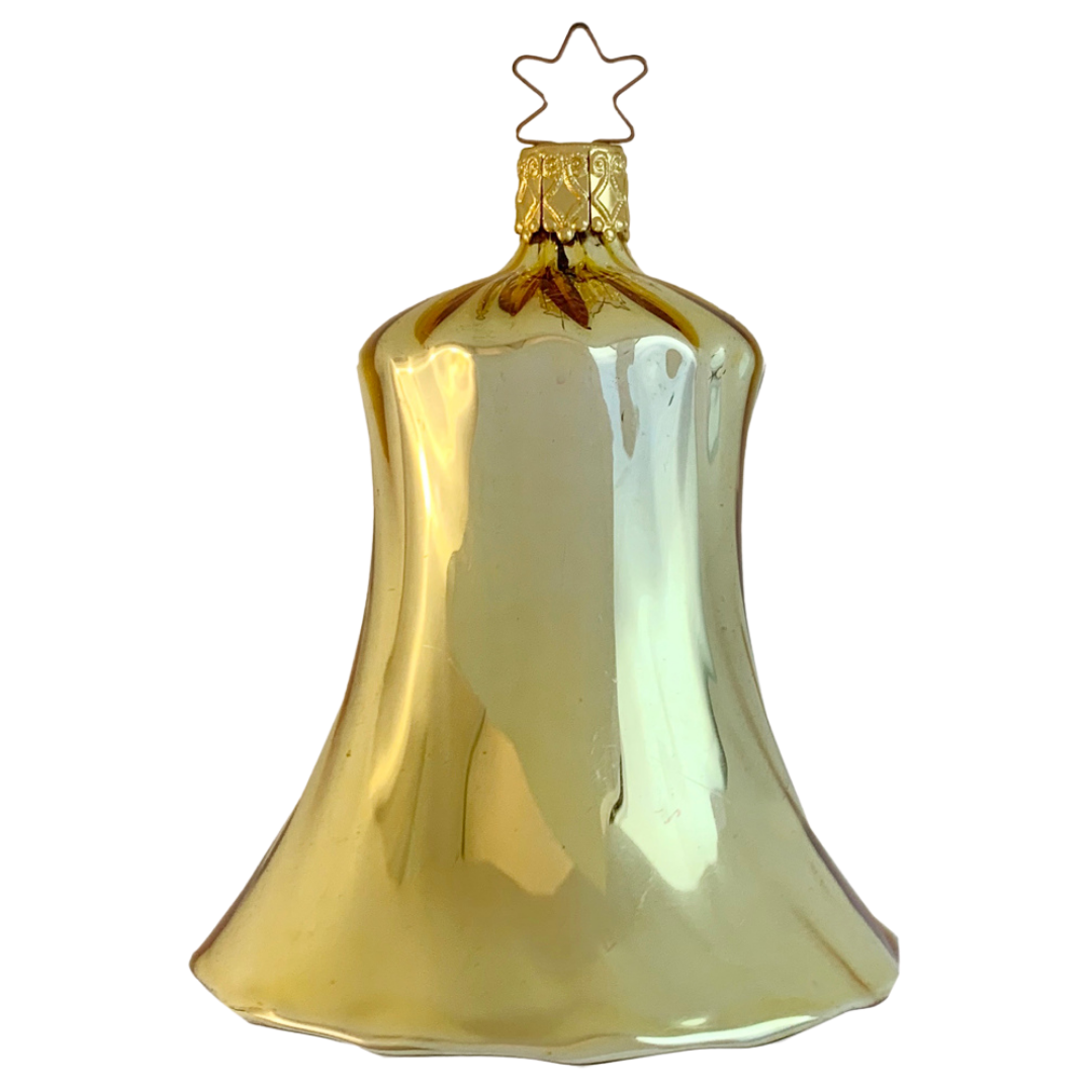 Mercury Glass Bell, Shiny