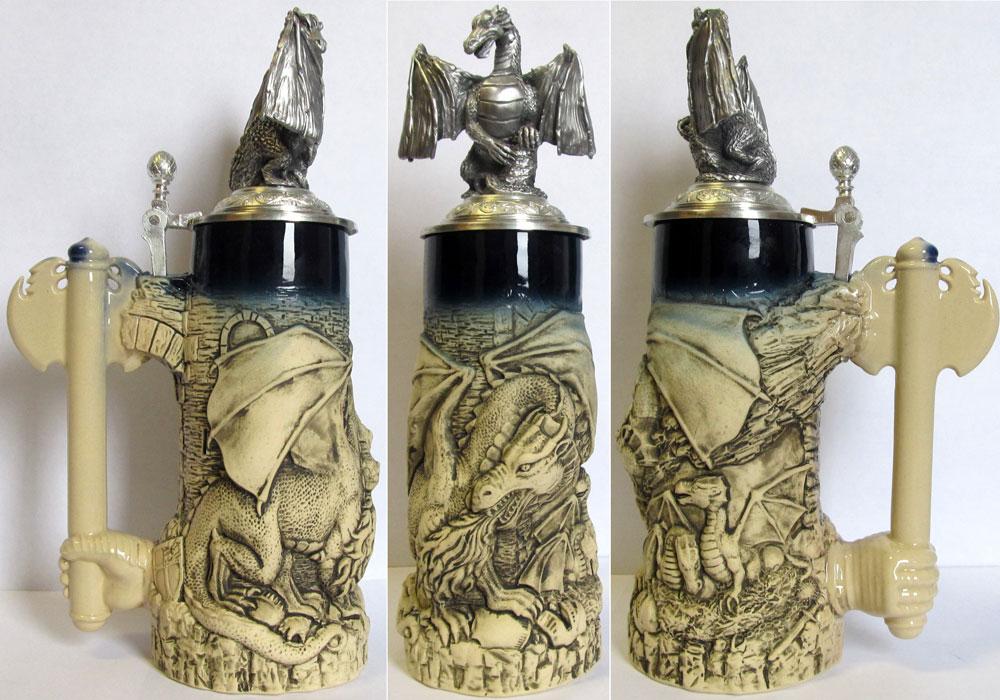 German Dragon Beer Stein by King Werk GmbH and Co