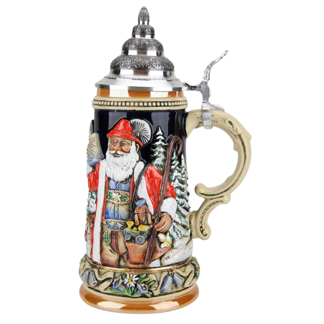 Santa Claus at the Silent Night Chapel Stein by King Werk GmbH and Co