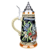 Silent Night Chapel Stein with Built-In Music Box by King Werk GmbH and Co