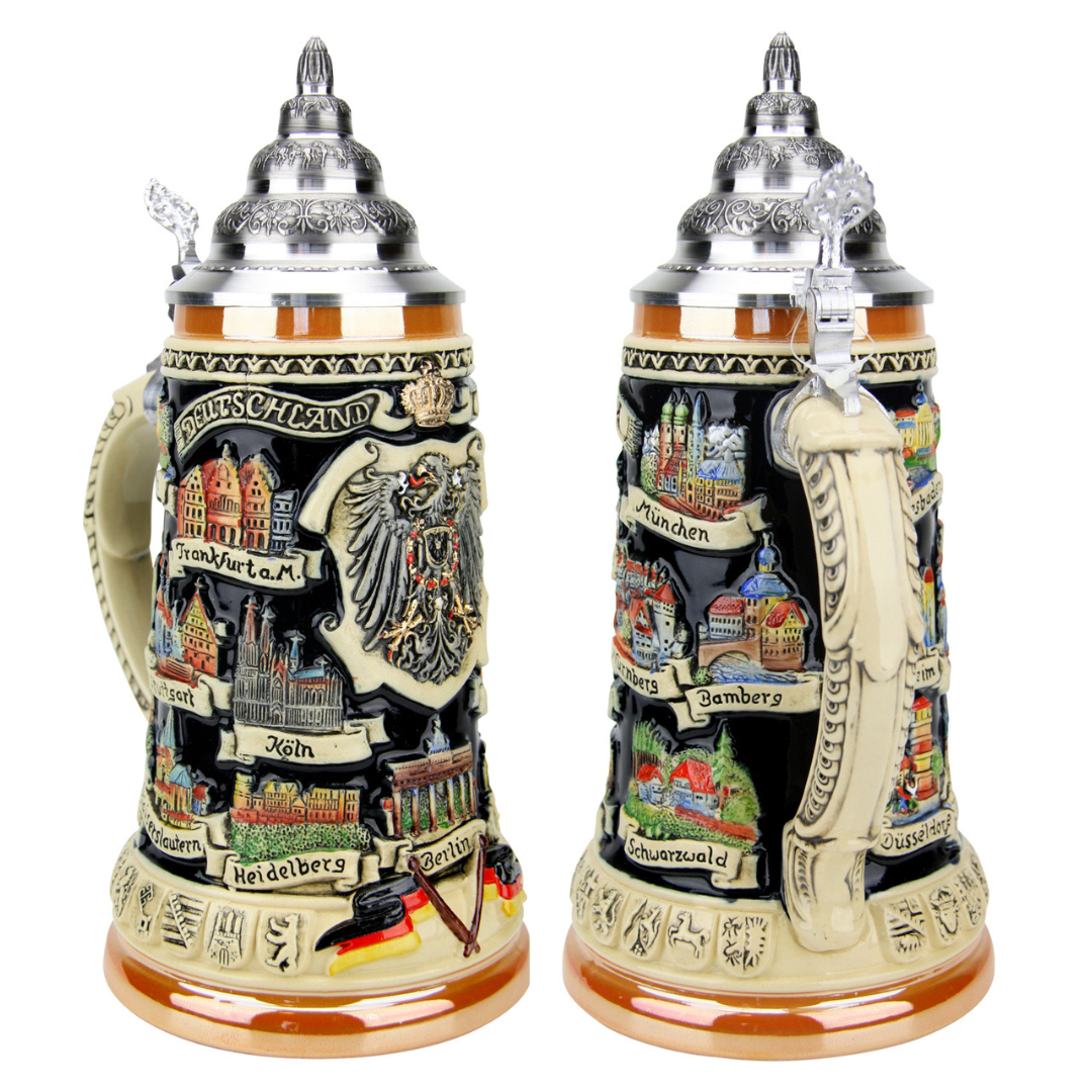 Landmarks of Germany Stein by King Werk GmbH and Co