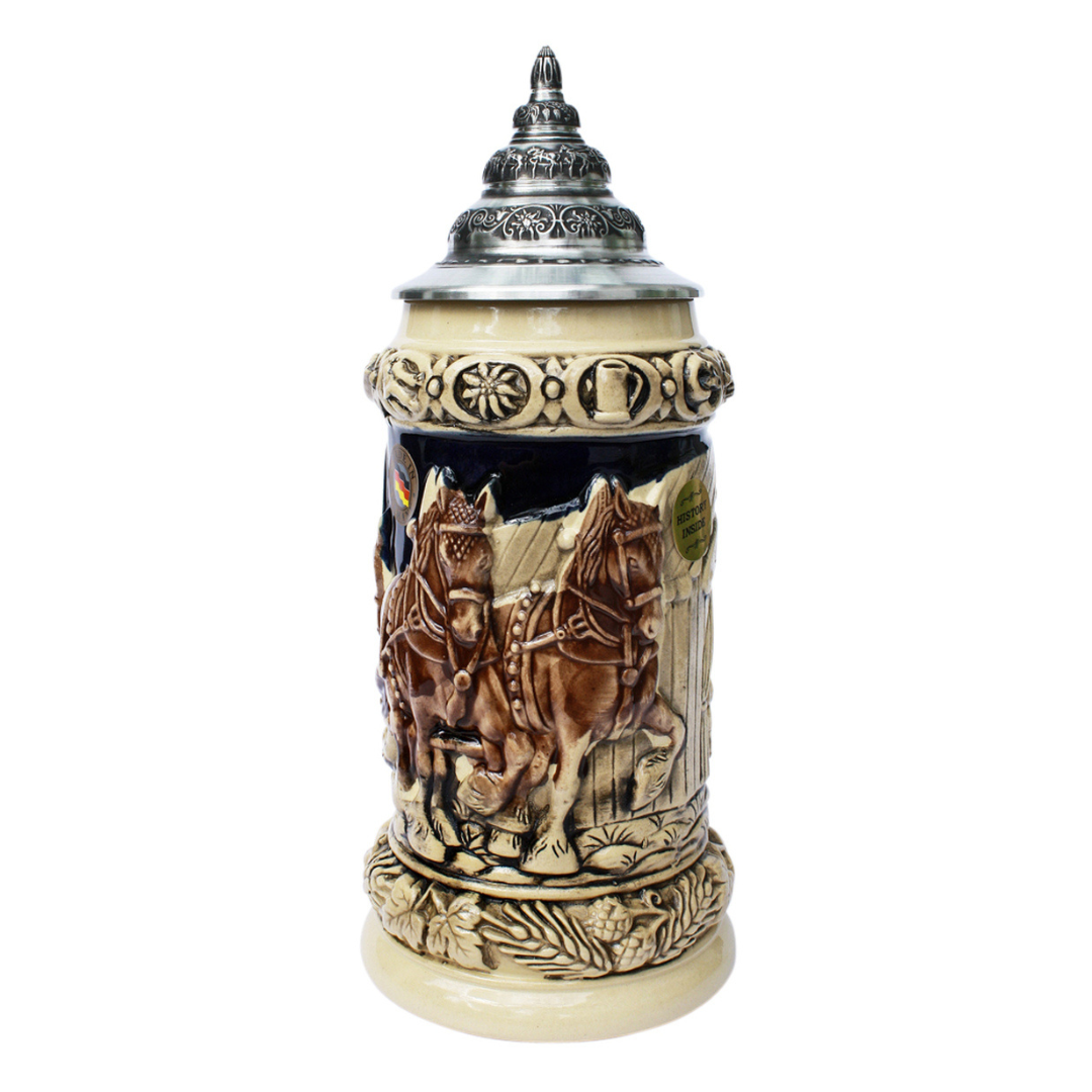 Clydesdale Horses Stein by King Werk GmbH and Co