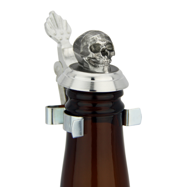 Pewter "Skull" Bottle Topper by King Werk GmbH