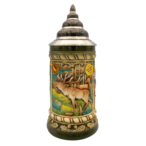 Wildlife Stein with Rustic Finish by King Werk GmbH and Co