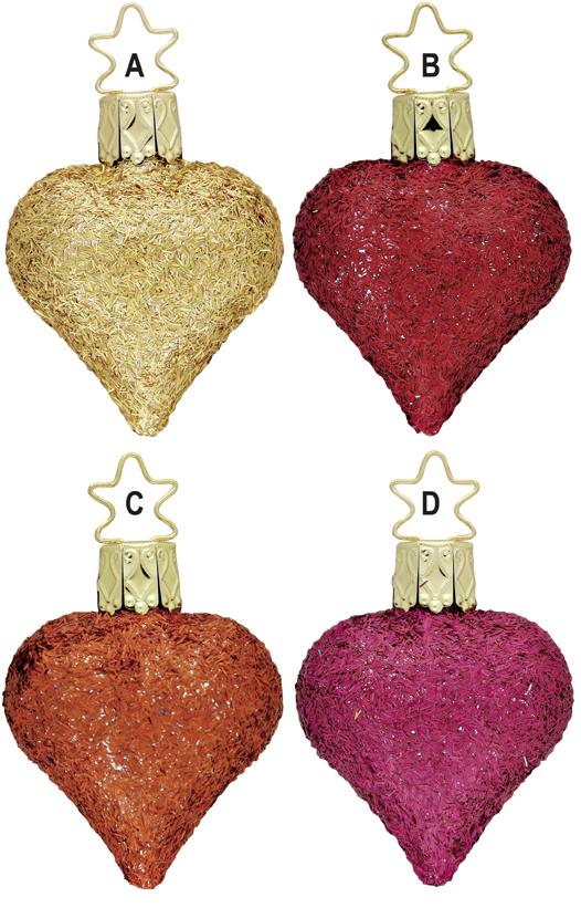 Love in Color Ornament by Inge Glas of Germany