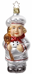 The Chef Ornament by Inge Glas of Germany
