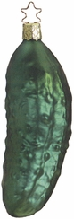 Classic Cucumber Pickle Ornament by Inge Glas of Germany