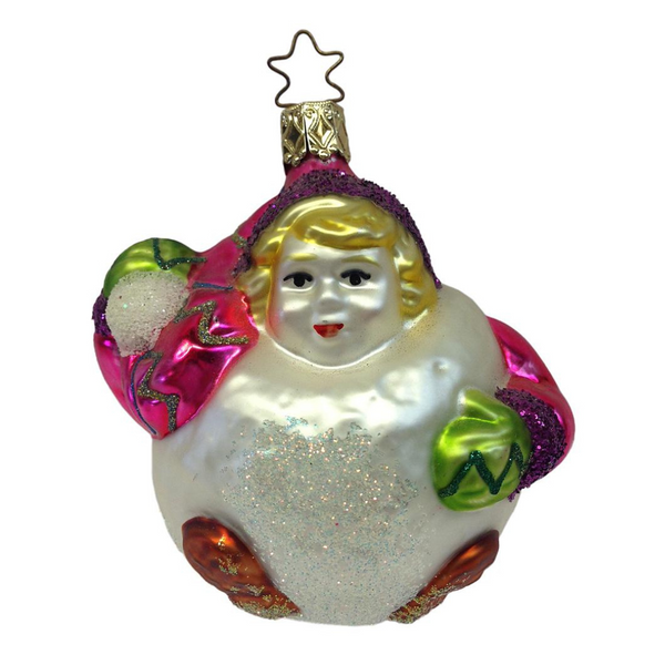 Ball of Fun Ornament by Inge Glas of Germany