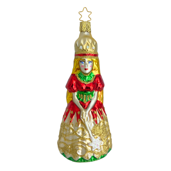 Christmas Princess Ornament by Inge Glas of Germany