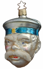 Sea Captain Ornament by Inge Glas of Germany
