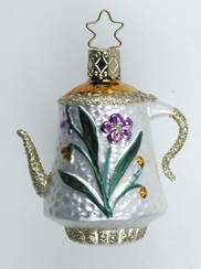 Grandma's Teapot Ornament by Inge Glas of Germany