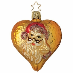 Better Be Good Santa Ornament by Inge Glas of Germany