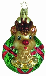 Rudolph's Folly Ornament by Inge Glas of Germany