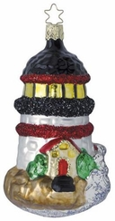 Seafarer's Friend Lighthouse Ornament by Inge Glas of Germany