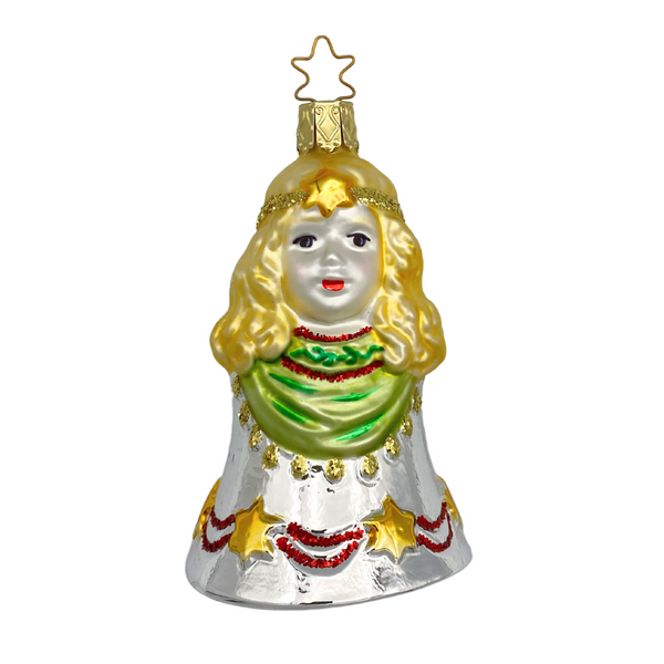 2003 Angel Annual Bell Ornament by Inge Glas of Germany