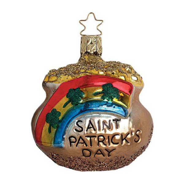 End of the Rainbow Ornament by Inge Glas of Germany