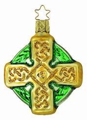 Celtic Cross Ornament by Inge Glas of Germany