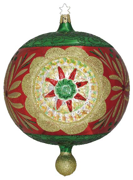Grand Reflection Large Ornament by Inge Glas of Germany
