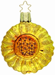 Friendly Flower Sunflower Ornament by Inge Glas of Germany