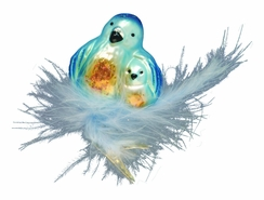 Nestled Love Bird Ornament by Inge Glas of Germany