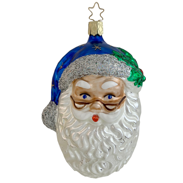 Academic Santa Claus Ornament by Inge Glas of Germany