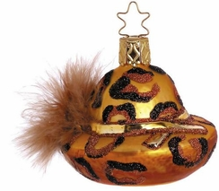 Cheetah Hat Ornament by Inge Glas of Germany