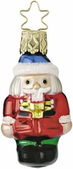 Small Nutcracker Ornament by Inge Glas of Germany