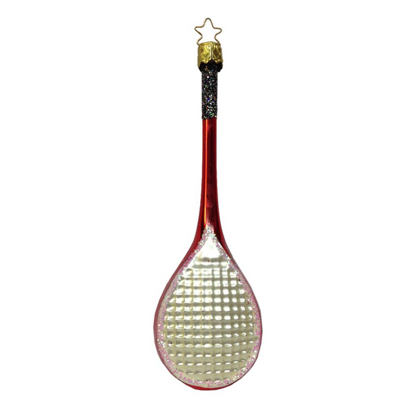 Tennis Racket Ornament by Inge Glas of Germany