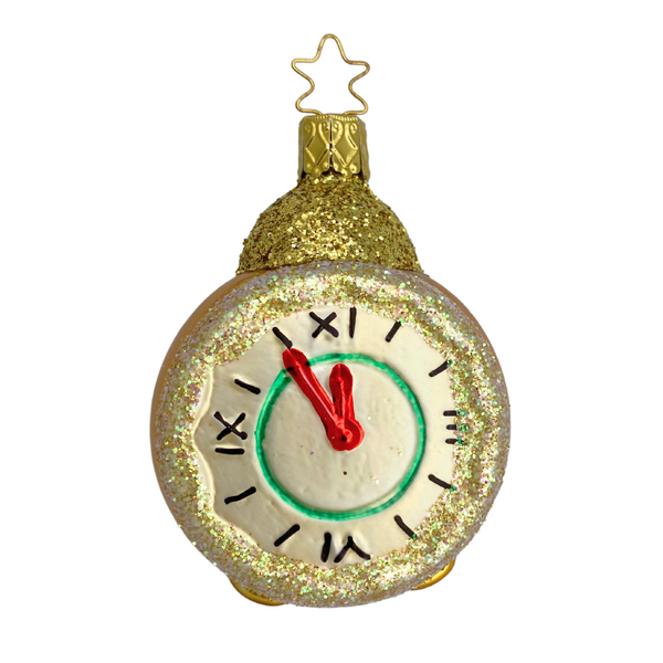 Alarm Clock Ornament by Inge Glas of Germany