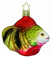 Tropical Koi Ornament by Inge Glas of Germany
