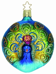 Majestic Feathers Bird Ornament by Inge Glas of Germany
