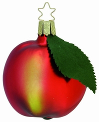 One A Day Apple Ornament by Inge Glas of Germany