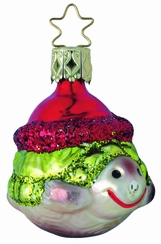 Slowly But Surely Turtle Ornament by Inge Glas of Germany