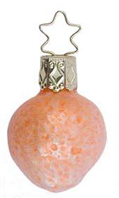 Frosted Fantastic Fruit Ornament by Inge Glas of Germany
