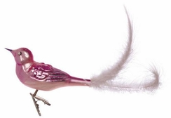 Passion Feathers Bird Ornament by Inge Glas of Germany