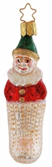 Christmas Clown in Stocking Ornament by Inge Glas in Neustadt bei Coburg