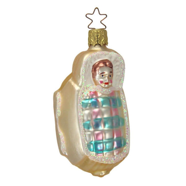 Baby Carriage Ornament by Inge Glas of Germany