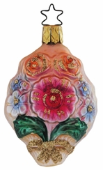 Victorian Bouquet Ornament by Inge Glas of Germany