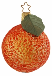 Orange Ornament by Inge Glas of Germany