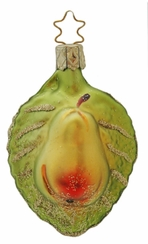 Harvest Pear Ornament by Inge Glas of Germany