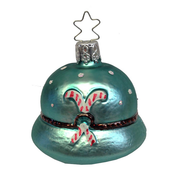 Christmas Hat Ornament by Inge Glas of Germany