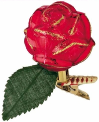 Christmas Rose Ornament by Inge Glas of Germany