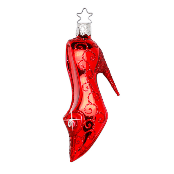 Red Heels Ornament by Inge Glas of Germany