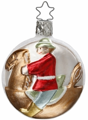 Vintage Toy Soldier Ornament by Inge Glas of Germany