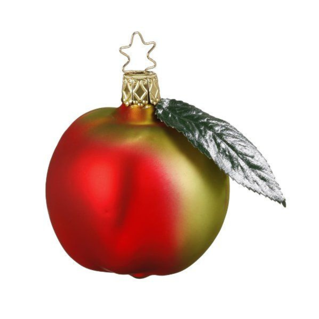 Autumn Apple Ornament by Inge Glas of Germany
